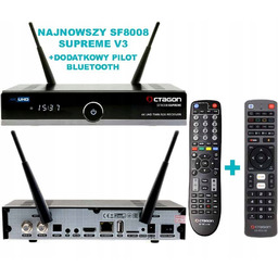 Octagon SF8008 V3 Supreme Combo 4K DVB-S2X MS+DVB-T2/C