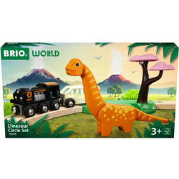 BRIO World - Dinosaurier Bahn Set
