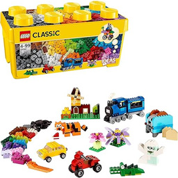 LEGO 10696 Classic Kreatywne Klocki Konstrukcyjne, Średni Zestaw,