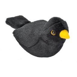 Maskotka dla dzieci ptak Kos 13 cm