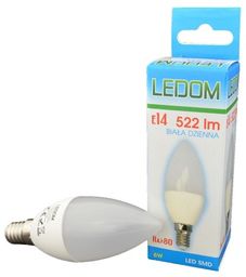 Żarówka LED LEDLINE LITE E14 6W biała dzienna