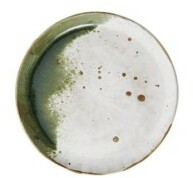 Madam Stoltz - Talerz deserowy Green Boho