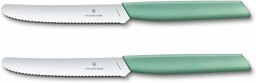 Victorinox, 6.9006.11W41B, Swiss Modern, Gemüsemesser-Set, Extra scharfe Klinge,