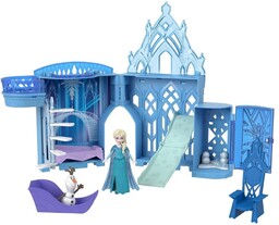 DISNEY FROZEN ZAMEK ELSY KRAINA LODU ELSA FIGURKA