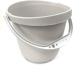 Ecoplast 9-litrowy wiadro z wytrzymałym uchwytem, lawenda/różowy/zielony, 17