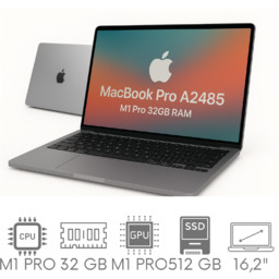 Apple MacBook Pro 16 A2485 M1 PRO 32GB