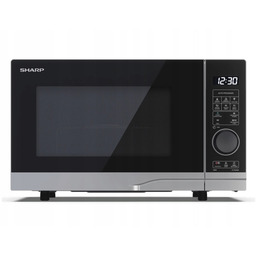 Kuchenka mikrofalowa Sharp YC-PG204AE-S 700W 20L Srebrno-czarny
