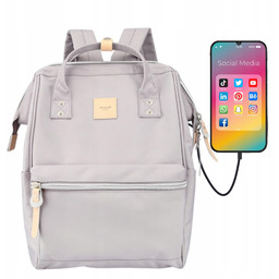 Plecak damski modny do szkoły na uczelnię Himawari