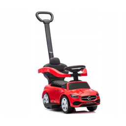 Jeździk Milly Mally Mercedes Benz C-Class Deluxe Czerwony