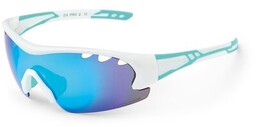 KROSS Okulary rowerowe DX-Pro 2 Biało-niebieski T4COK000011WHCD RABAT