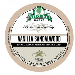Stirling Vanilla Sandalwood Mydło do Golenia Wanilia Drzewo