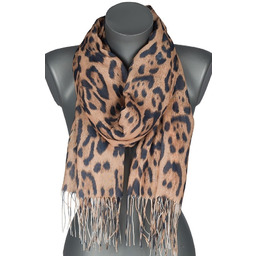 Szalik damski szal cienki wiosenny modny wzór