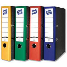 Segregator dźwigniowy z kolorowym grzbietem - szerokość 5