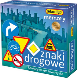 Adamigo Gra Memory znaki drogowe