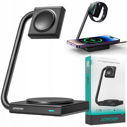 2 x Ładowarka Indukcyjna 2w1 15W MagSafe Stacja