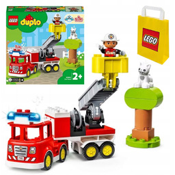 Lego Duplo Straż pożarna Samochód Wóz strażacki 10969