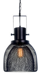 LAMPA WISZĄCA CZARNA FRATTON