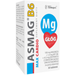 Asmag B6 Max Cardio, 30 tabl.