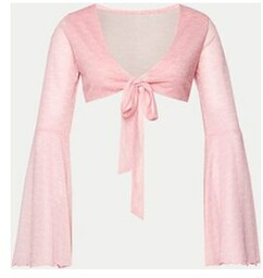 Juicy Couture Bluzka JCWCT23326 Różowy Slim Fit