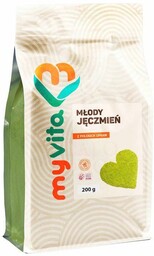 Młody Jęczmień BIO, Proszek, MyVita, 200 g