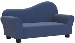 Elior Niebieska sofa dziecięca na nóżkach - Njali
