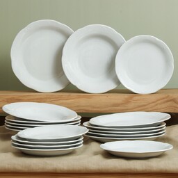 Serwis Obiadowy na 6 osób Porcelana Chodzież Kamelia