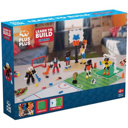 PLUS-PLUS Klocki plastikowe Basic Naucz się budować sport