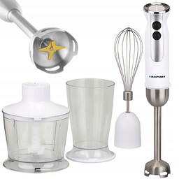 Blaupunkt Blender Ręczny Wielofunkcyjny 1000W Cichy Regulacja HBD801WH
