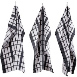 Etex Ścierki kuchenne z egipskiej bawełny MÁJA szare