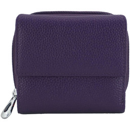 Barberinis Portfel skórzany młodzieżowy - Fioletowy