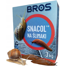 Snacol 5GB 3kg Zwalcza Ślimaki w Uprawach Rolniczych