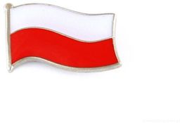 Flaga Polska mała - przypinka