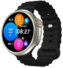Yaxo OXNARD Titanium 51mm GPS Czarny Smartwatch