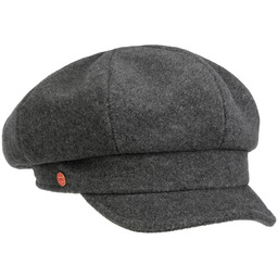 Women s Newsboy Cap by Mayser, antracytowy, cm