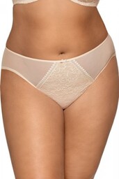 Stringi damskie Ava Crystal 1396/s beżowe