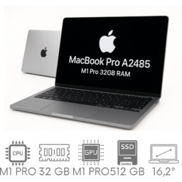 Apple MacBook Pro 16 A2485 M1 PRO 32GB