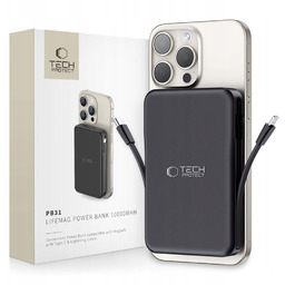 Powerbank Tech-Protect 10000 mAh czarny