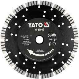 Yato TARCZA DO ŻELBETU 230MM LASEROWO SPAWANE SEGMENTY