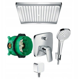 Zestaw prysznicowy podtynkowy Hansgrohe MyCube śr. 24 cm