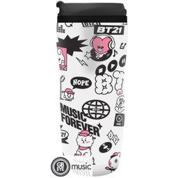 Kubek podróżny BT21 - Music