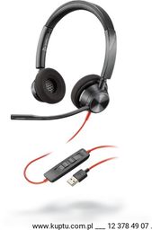 Blackwire 3320 przewodowy zestaw słuchawkowy USB A (214012-01)
