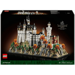 Klocki LEGO Architecture Zamek Neuschwanstein 21063 Wielokolorowy