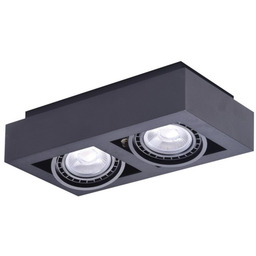 Lampa natynkowa NIKEA 2 ES111 Czarna - AZzardo