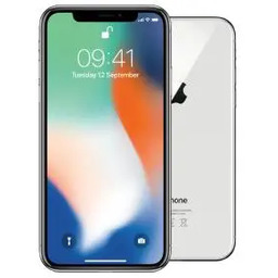 Apple iPhone X 64GB (srebrny) Odnowiony Refurbed Smartfon
