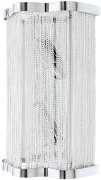 Kinkiet designerski ATLANTA WALL 2 - aluminium, stal
