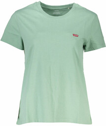 ZIELONY DAMSKI T-SHIRT Z KRÓTKIM RĘKAWEM LEVIS