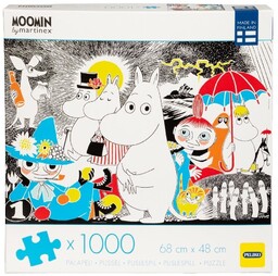 Puzzle MUMINKI 1000 el MOOMIN PELIKO DOLINA Muminków
