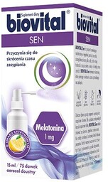 Biovital Sen aerozol doustny z melatoniną, 15ml