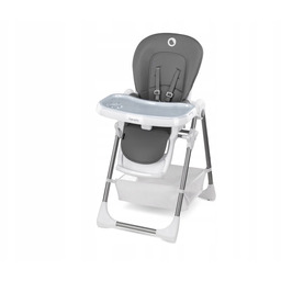 Krzesełko do karmienia Lionelo Linn Plus Szary