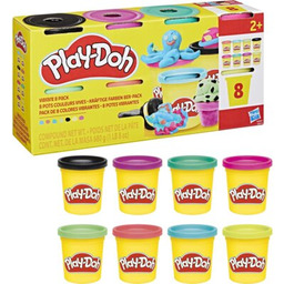 PLAY-DOH Ciastolina Zestaw 8 kolorowych tub G06925X0